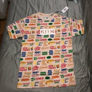 Kith treats pink tee